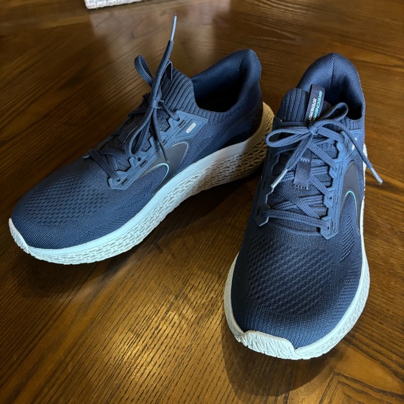 Skechers Slip Ins Men’s 10 Navy Sport Comfort Cushion Memory Foam Energy 232811 main image 10